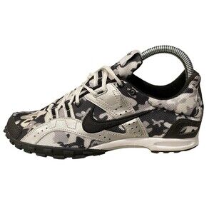 Rare Nike Bowerman Track & Field Running Cleats Shoes Camo Black Gray Men's 7